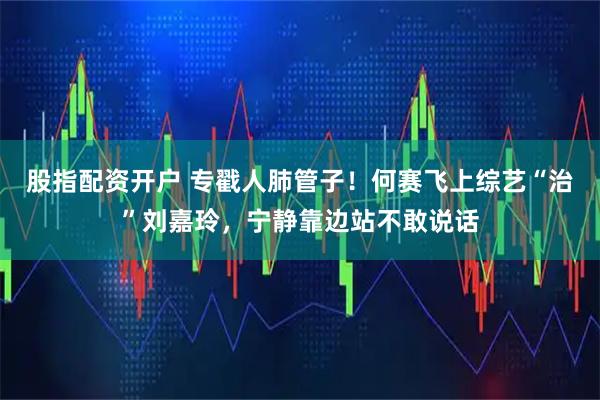 股指配资开户 专戳人肺管子！何赛飞上综艺“治”刘嘉玲，宁静靠边站不敢说话